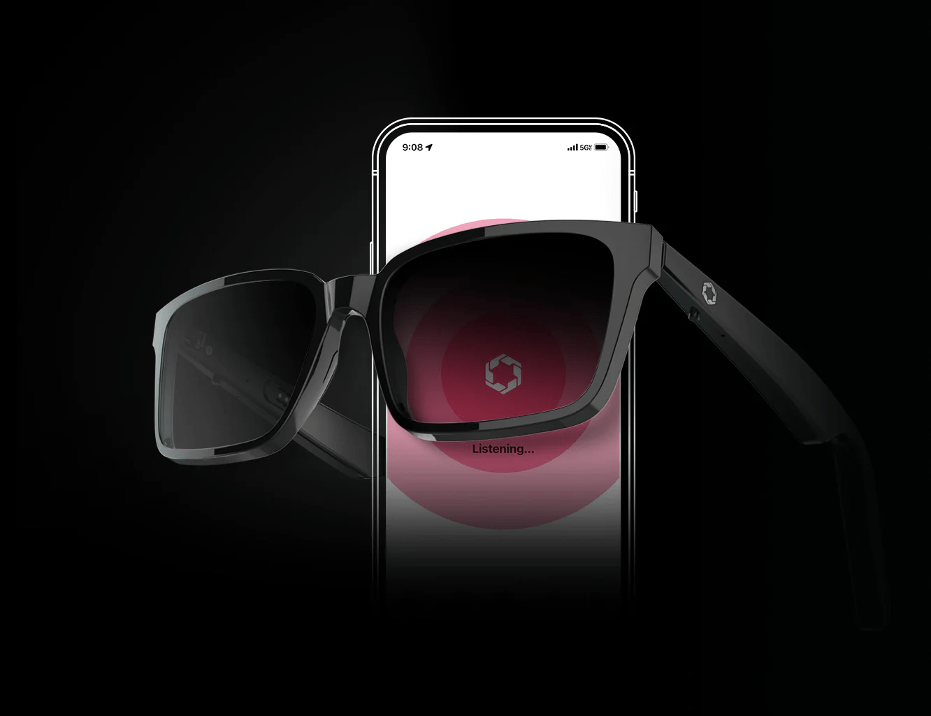 the app with the glasses